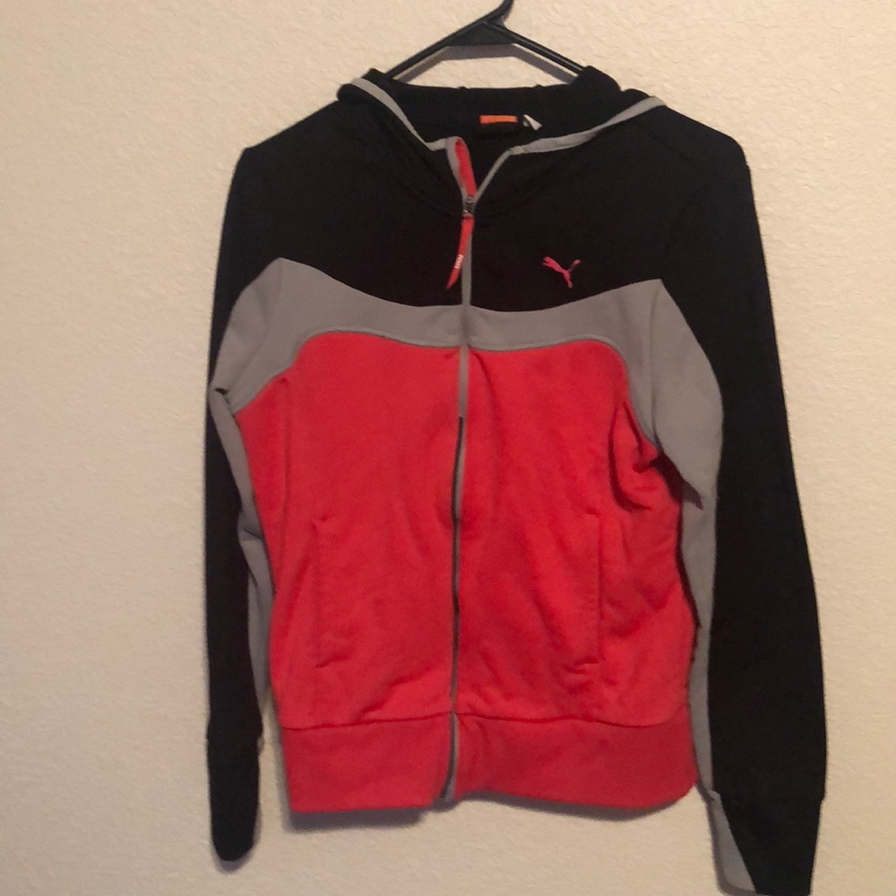 Puma zip up hoodie